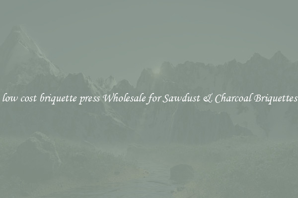  low cost briquette press Wholesale for Sawdust & Charcoal Briquettes 