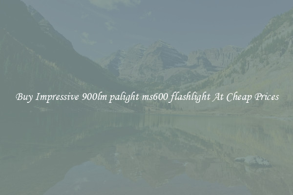 Buy Impressive 900lm palight ms600 flashlight At Cheap Prices