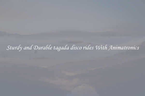 Sturdy and Durable tagada disco rides With Animatronics