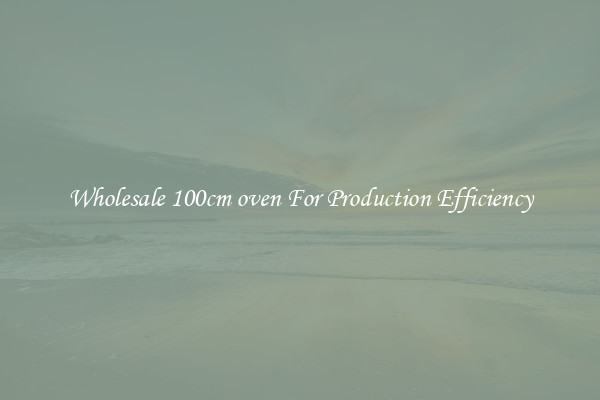 Wholesale 100cm oven For Production Efficiency